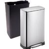 Cubo 30L Rectangular Acero Inoxidable E-Cube EKO